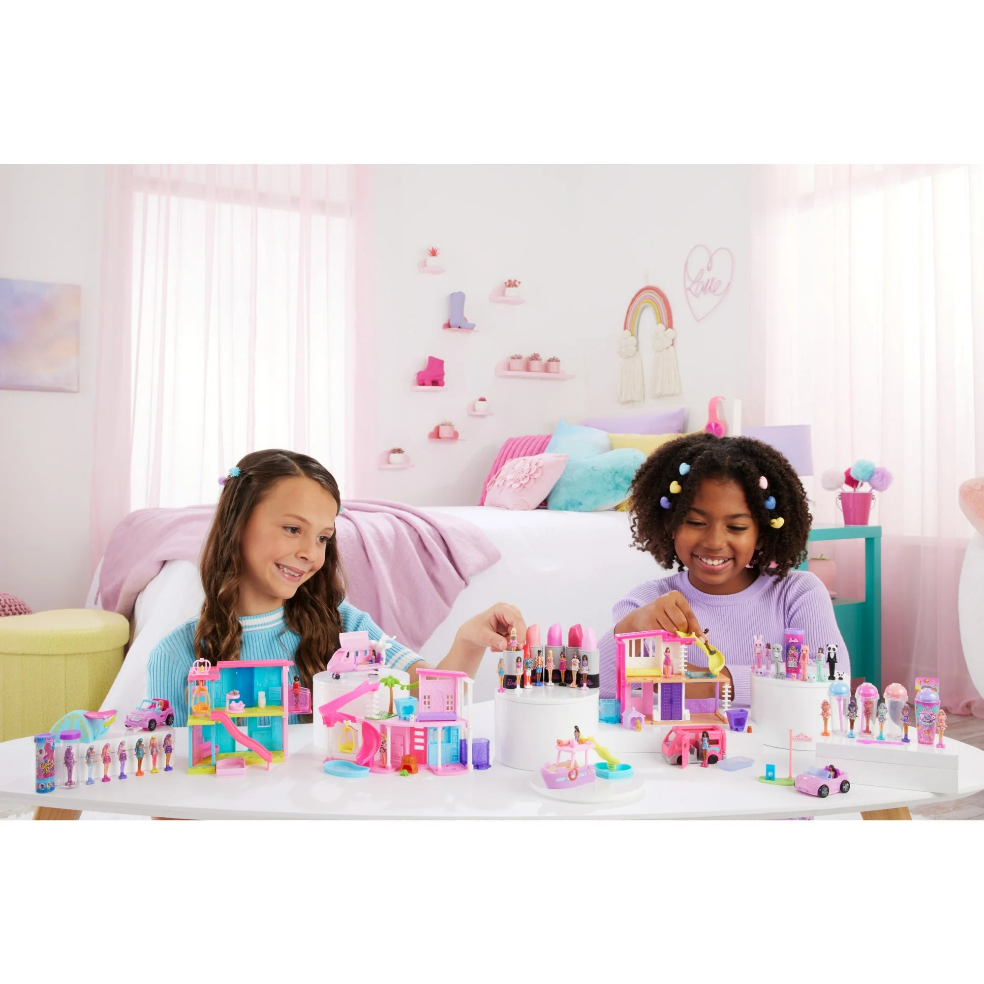 Barbie Mini BarbieLand Doll House Playsets with 1.5-inch Doll, (Styles May Vary), Multicolor | WTWL742XA