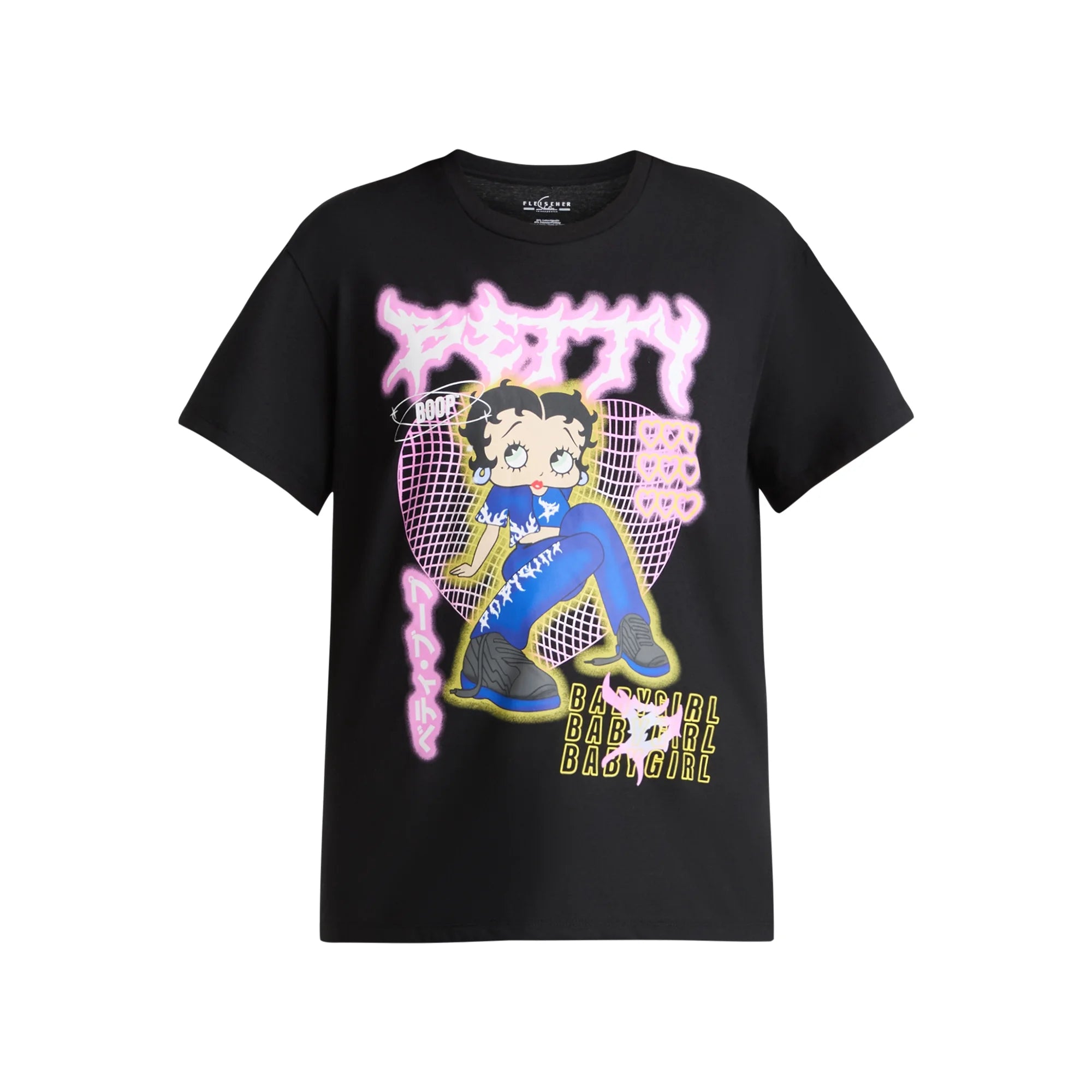 Betty Boop Women's Graphic Tee with Short Sleeves,  | WTWL480XA