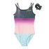 Justice Girls Ombre Macrame Back Dance and Gymnastics Leotard with Scrunchie,  |  WTWL1036XA