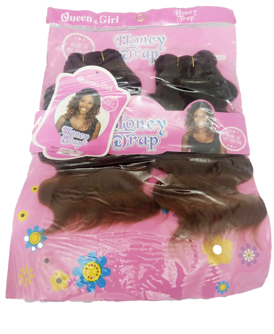 Honey Trap STW Straight Hair Weave on Extension | CBG13a