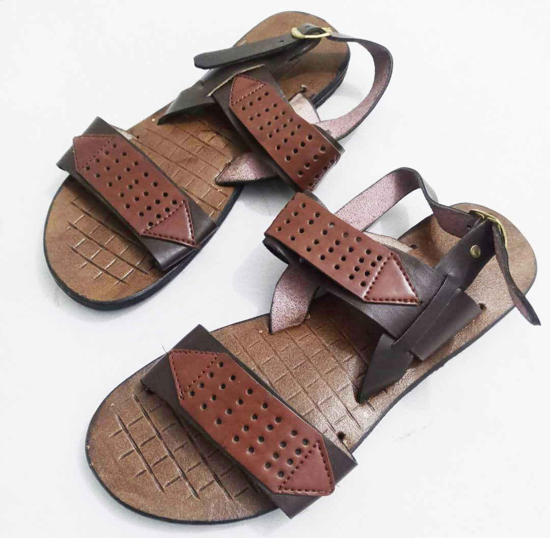 Super Classy Leather Sandals for Men | CCK15a