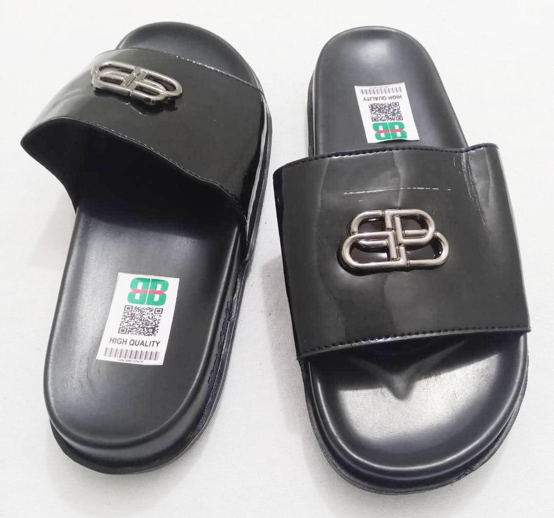 Genuine Leather Parms Slider Shoe for Men | CCK5a
