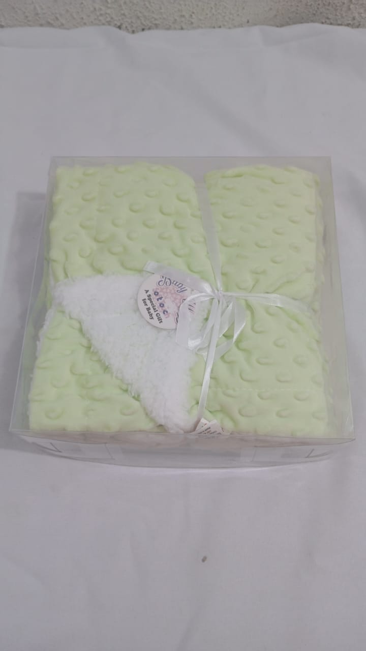 Baby Wrap Soft Touch Baby Blanket, Lemon | NMD1c