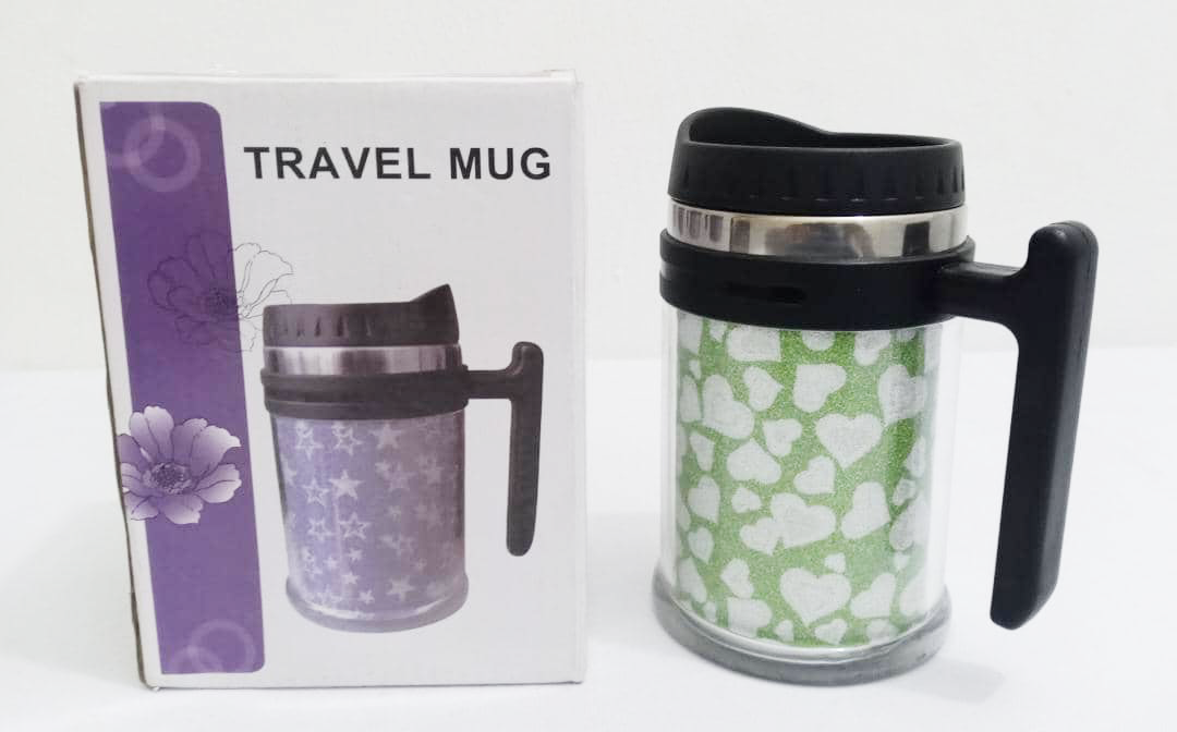 Fancy Travel Mug Cup | CHK25c