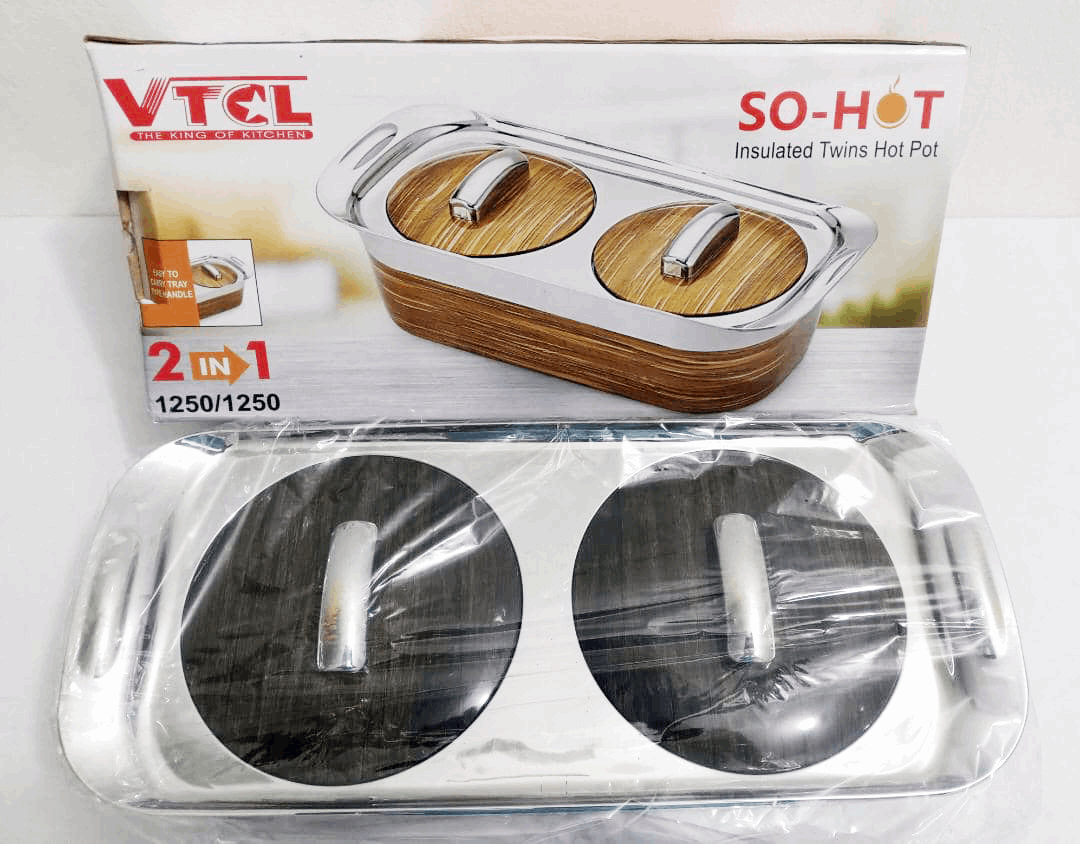 2in1 VTCL Insulated Twin Serving Set, CHK2b