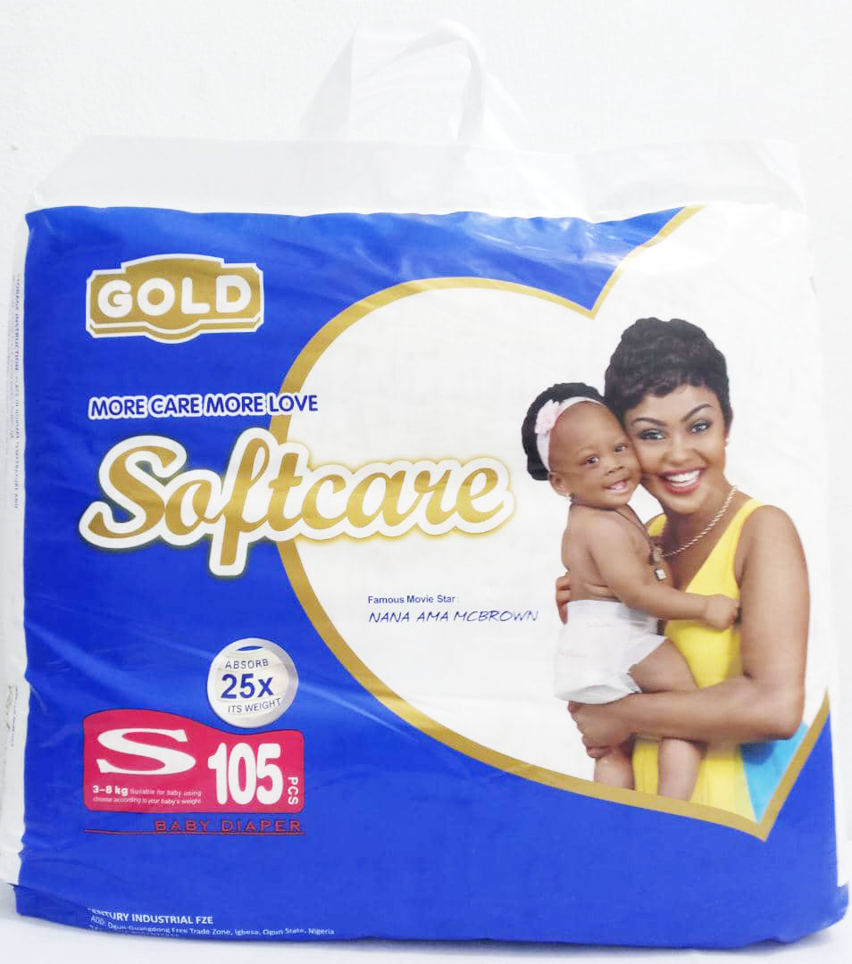 Jumbo Softcare Diaper (S) 3-8kg | CKD4a