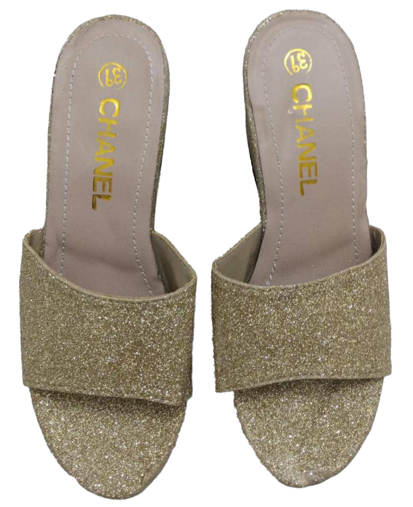 Fancy Open Toe High Heel Slippers Shoe for Ladies | CRT17a