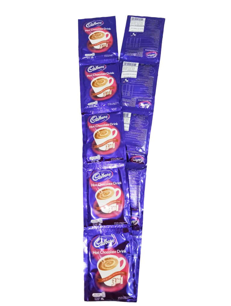 1 Roll Cadbury Hot Chocolate Drink 3in1, 10 Pieces Per Roll, 300g | CWT40a