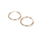 Madden NYC Women's Fashion Gold-Tone Openwork Large Hoop Earrings | WTWL622XC