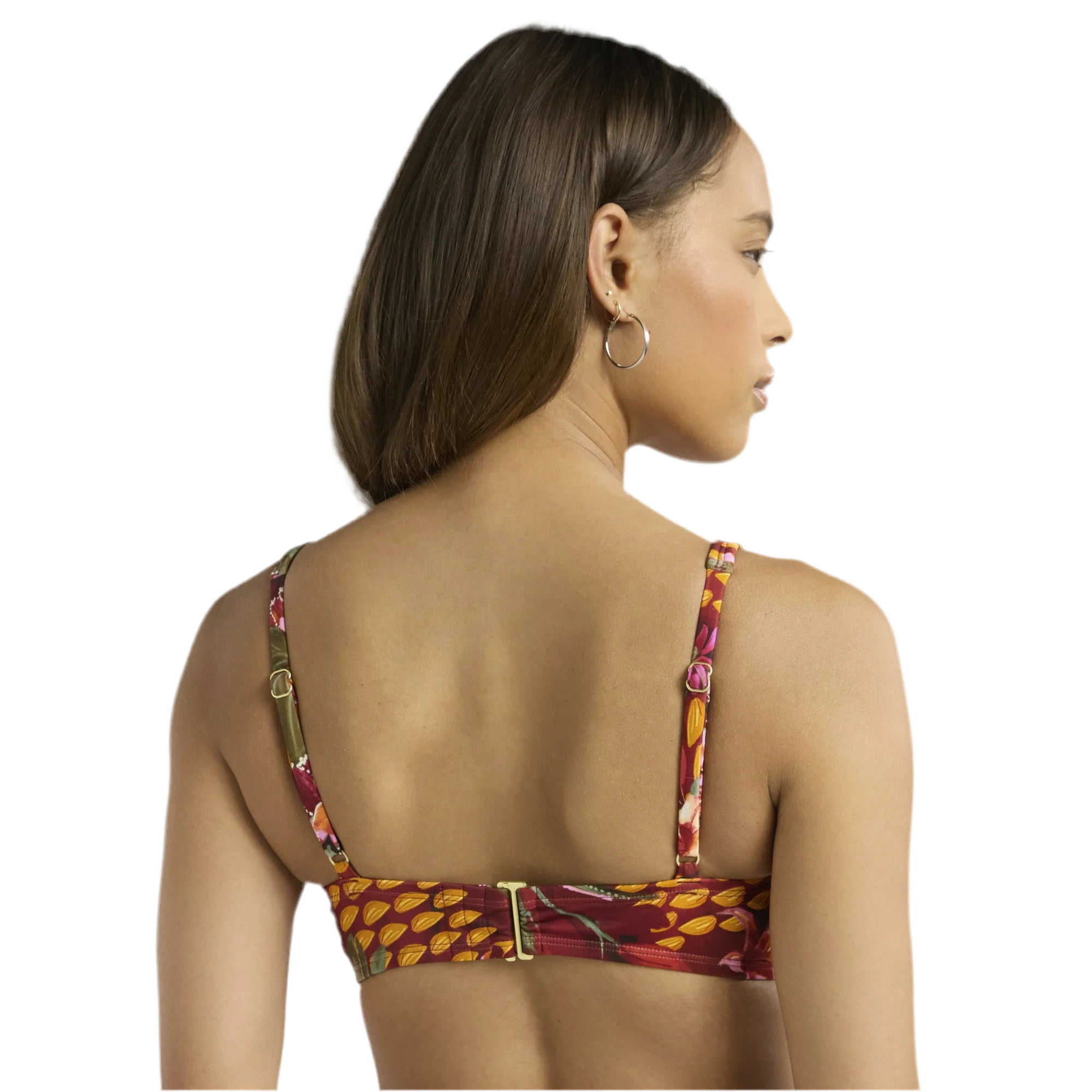 Sofia by Sofia Vergara Women's Ring Front Bralette Swim Top, Sizes XS-XL | WTWL988XA