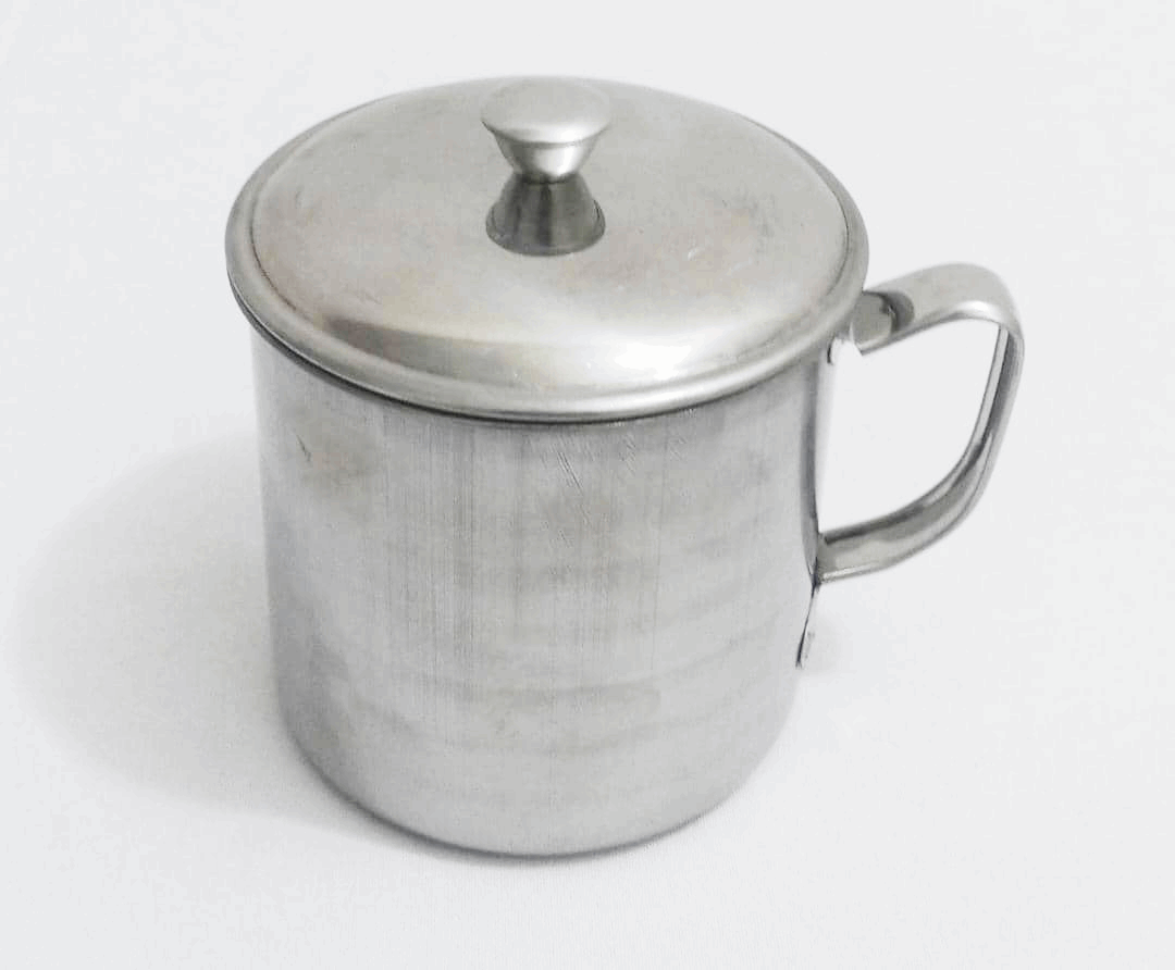 11CM Stainless Cup with Cover