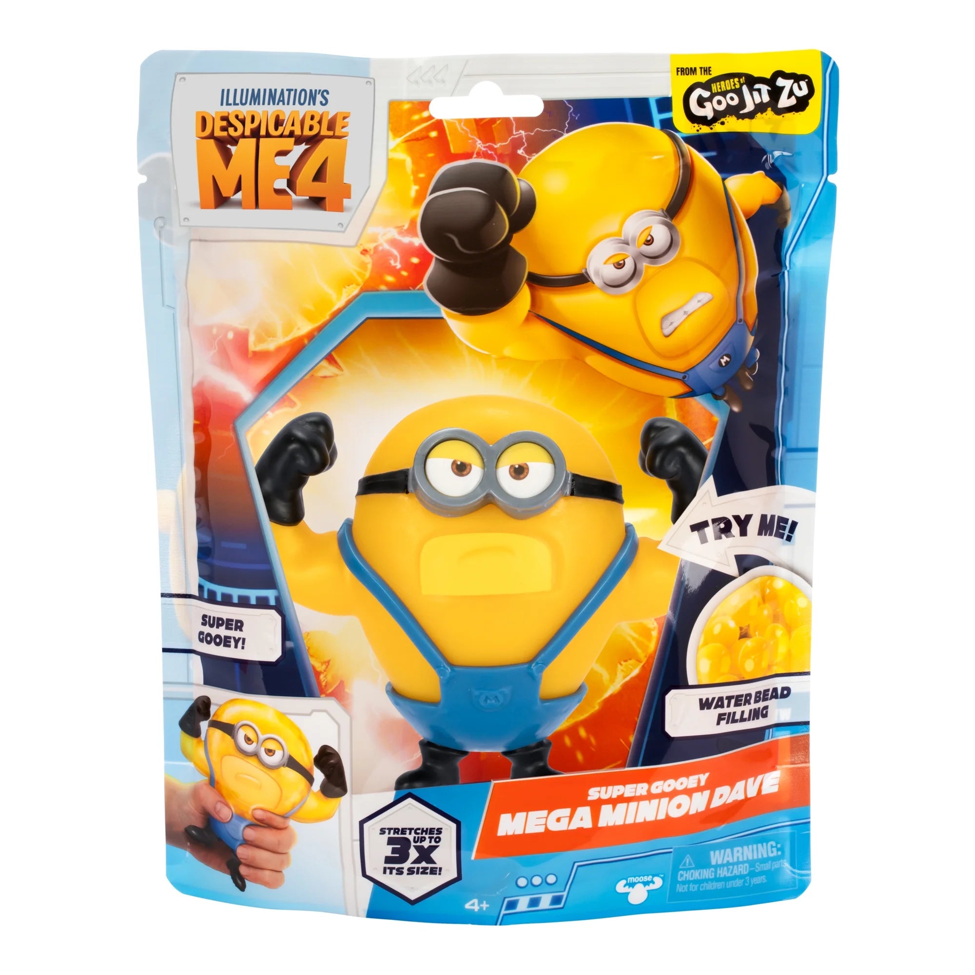 Despicable Me Collectible Child Dave the Minion Action Figure, ABS Yellow, |   WTWL1143XA