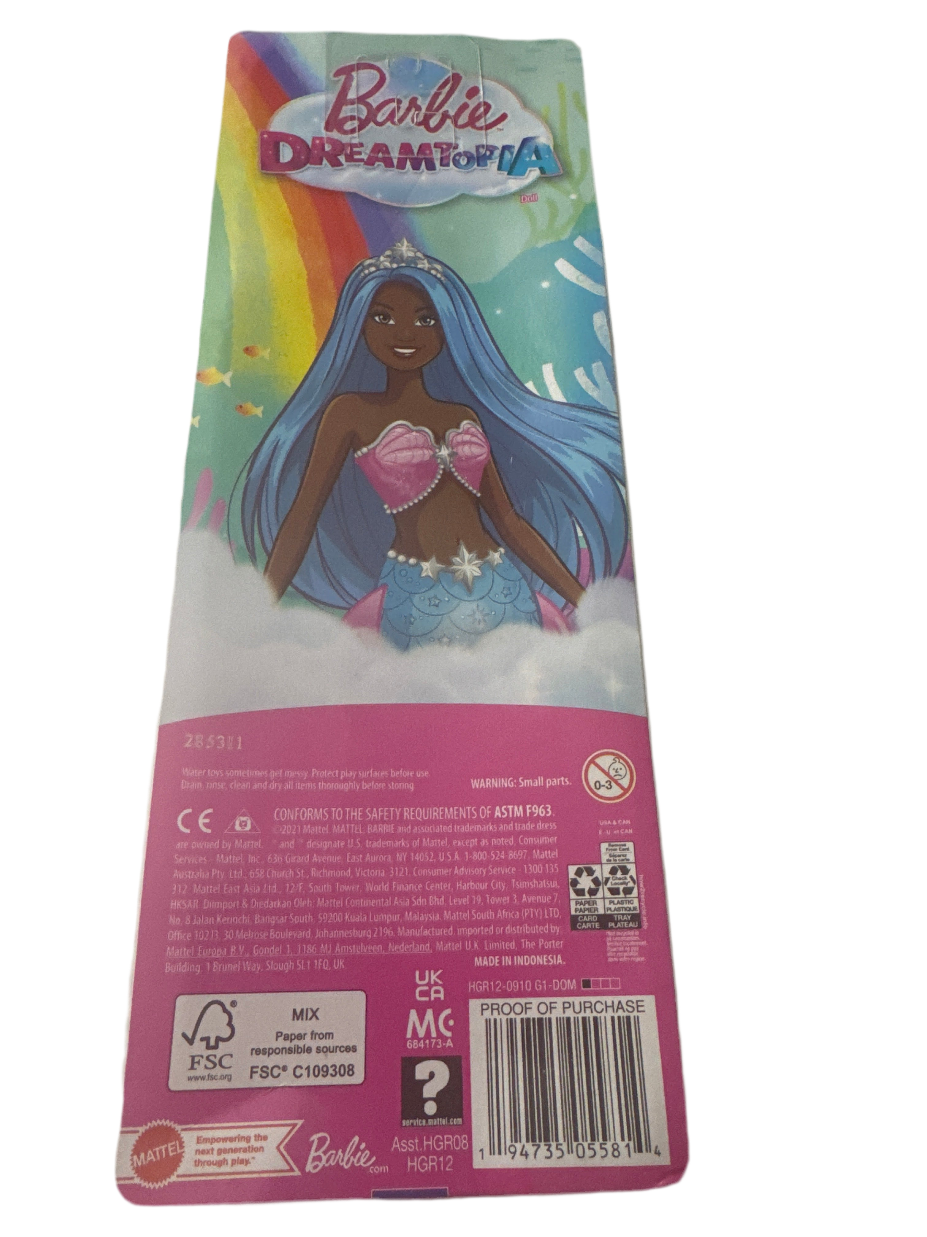 Barbie Doll, Dreamtopia Mattel (3+) | 2BLTN113XB