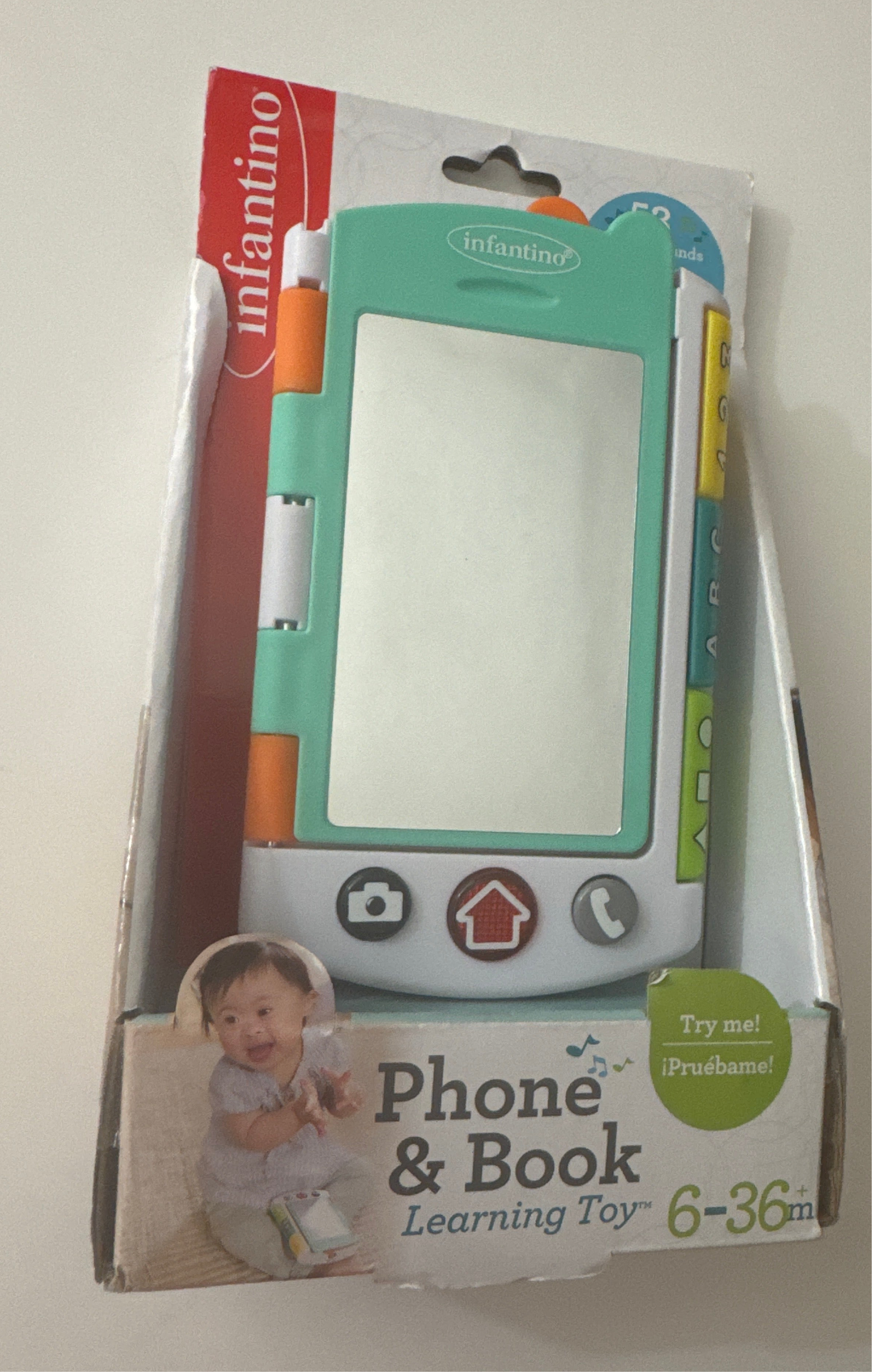 Infantino Phone & Book Learning Toy (3-36m +) | 2BLTN114XA