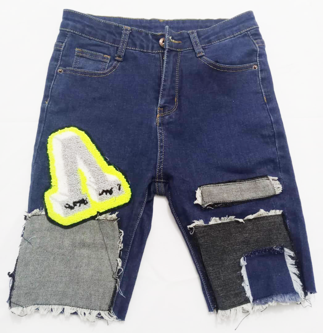 Quality Designer Unisex Jeans Shorts | EBK35a