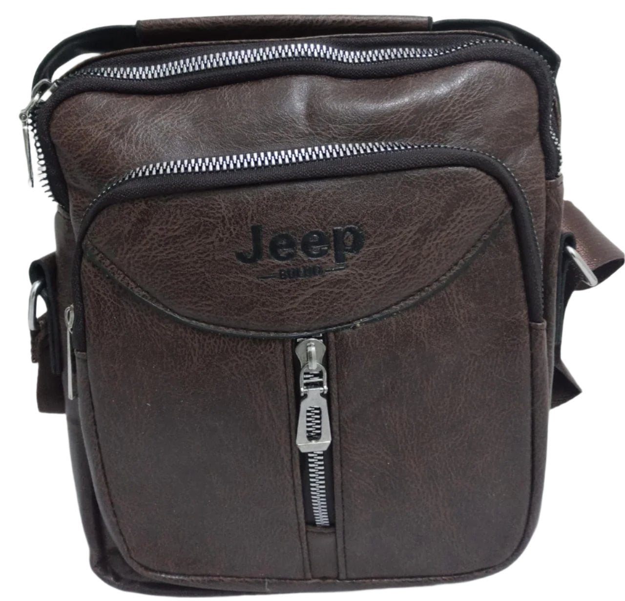 Designer Leather Jeep Boss Man Bag ECB58a