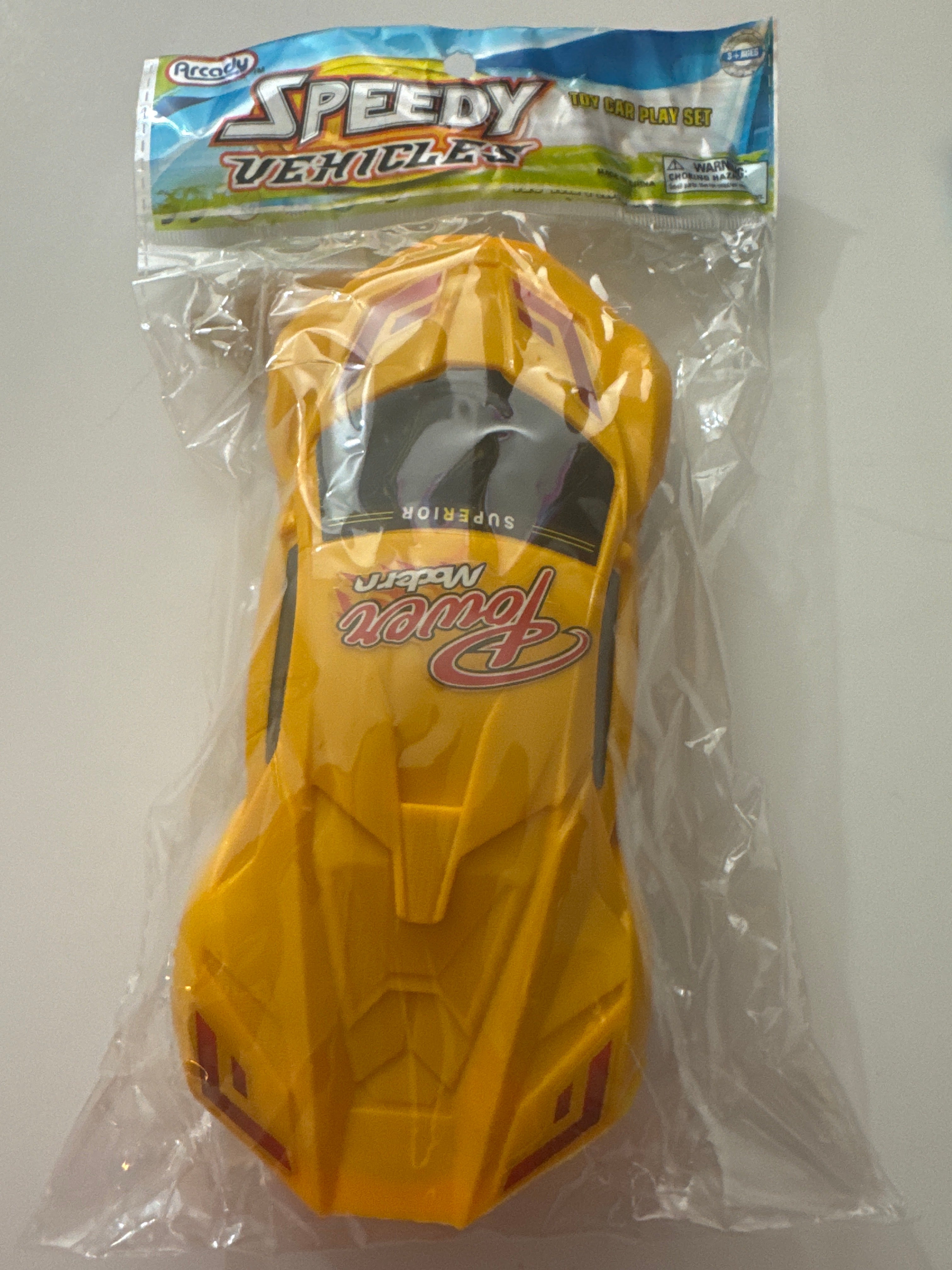 Arcady Speedy Vehicles Power Modern Toy Car (Ages 3+) | EVTN18XB