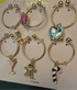 Packed Party Christmas Dreams Wine Charms, 6 Pieces | WTWL400XA