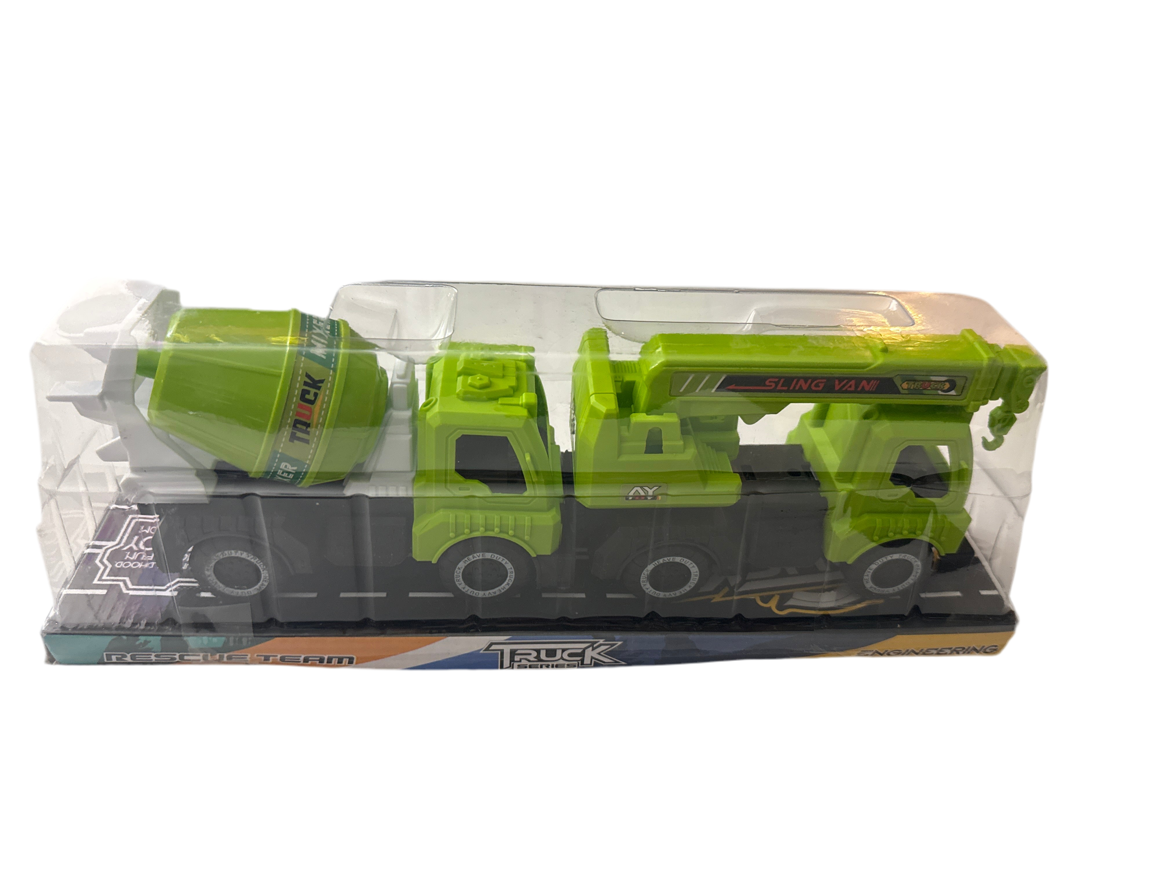 Rescue Team Truck Series Toy Dinosaur Engineering Vehicle (Ages 3+) | BTGT7XA