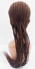 Stylish Ghana Weave Front Mix Colour Long Braided Wig | EGN14f
