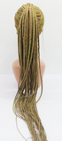 Stylish Weave Front Mix Colour Long Braided Wig | EGN15b