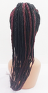 Stylish Weave Front Normal Length Braided Wig | EGN15c