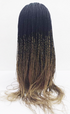 Mix Colour Long Hand Braided Wig | EGN6d