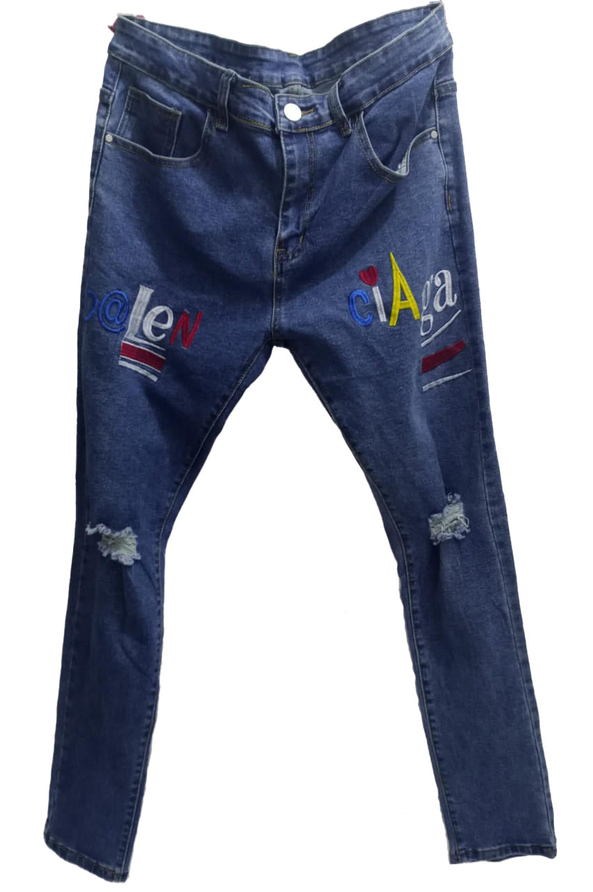 Fancy Designer Jeans Trouser | ENC17a - AGT Plaza - One Stop Marketplace