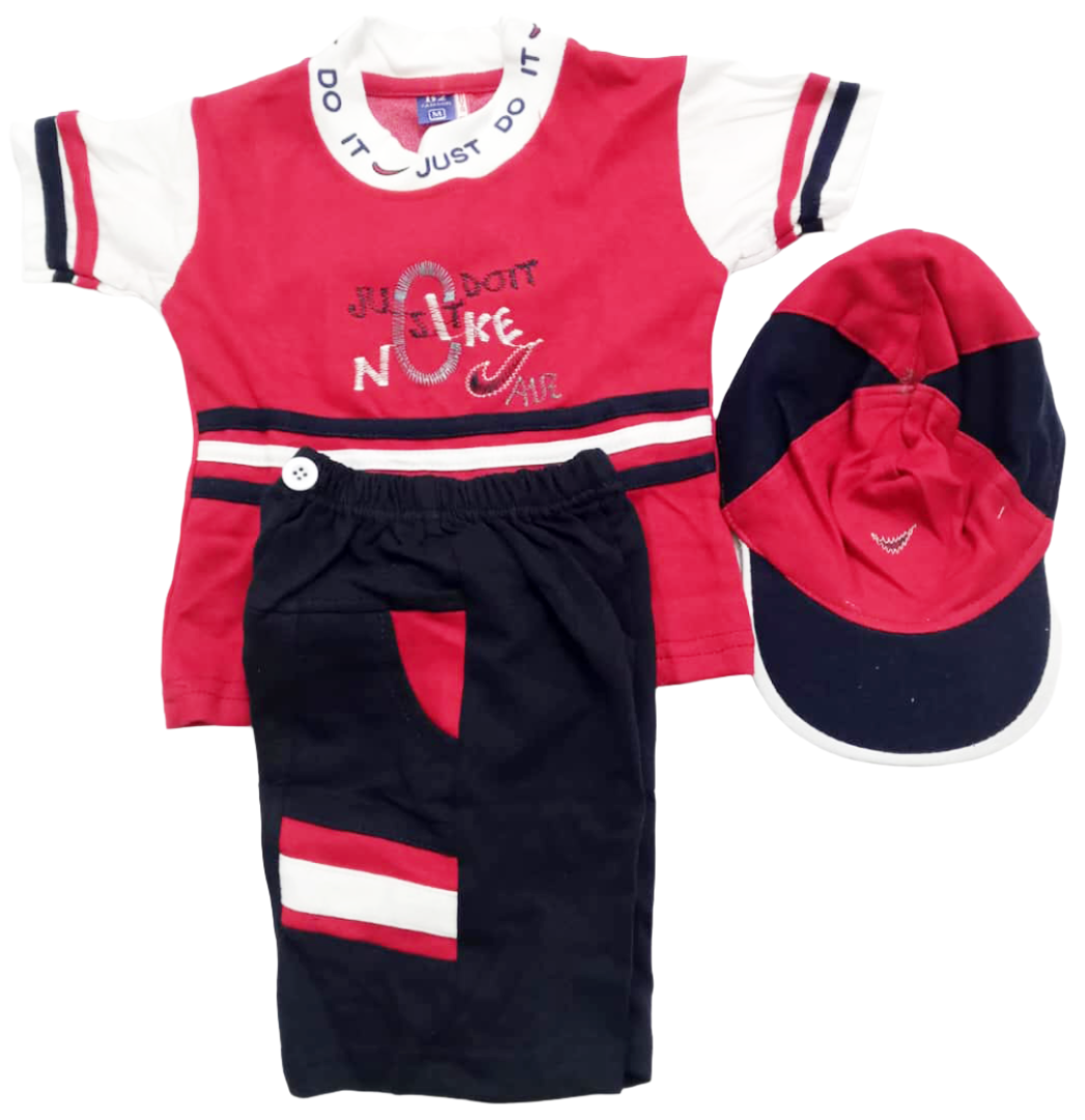 Cute Matching Up and Down Set (3 Piece Set) for Boys | ESG22a