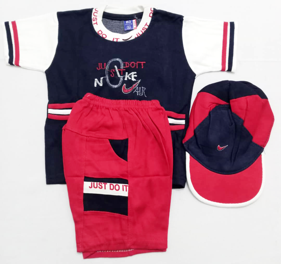 Top Fashion Matching Up and Down Set (3 Piece Set) for Boys | ESG22b