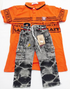 Top Fashion Designer Jeans Pants & Polo Shirt Set for Boys | ESG27a