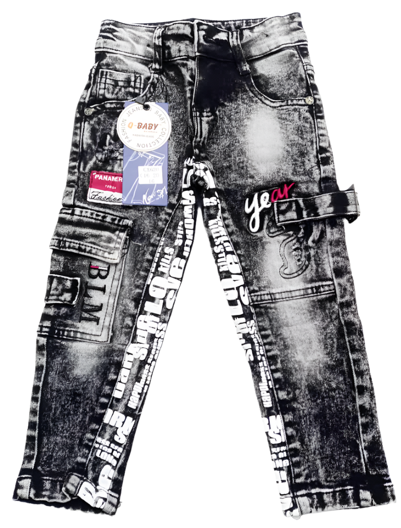 Classy Designer Jeans Long Pants (Trouser) for Boys | ESG42a