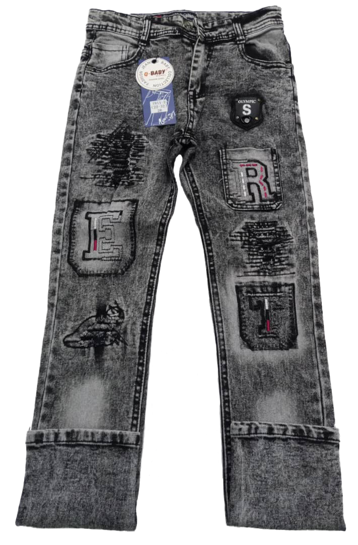 Stylish Top Fashion Classic Designer Jeans Pants (Trouser) for Kids | ESG43a