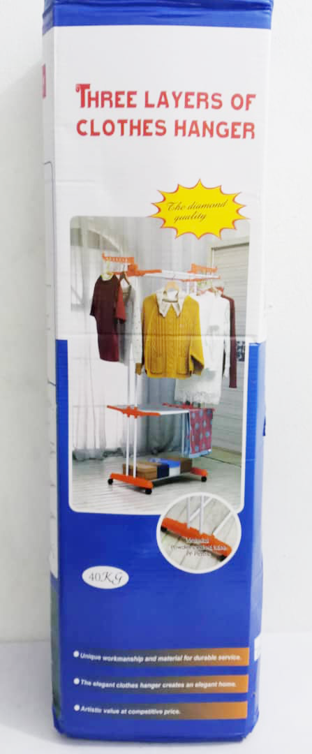 Three Layer Clothes Hanger Rack | EYK5a