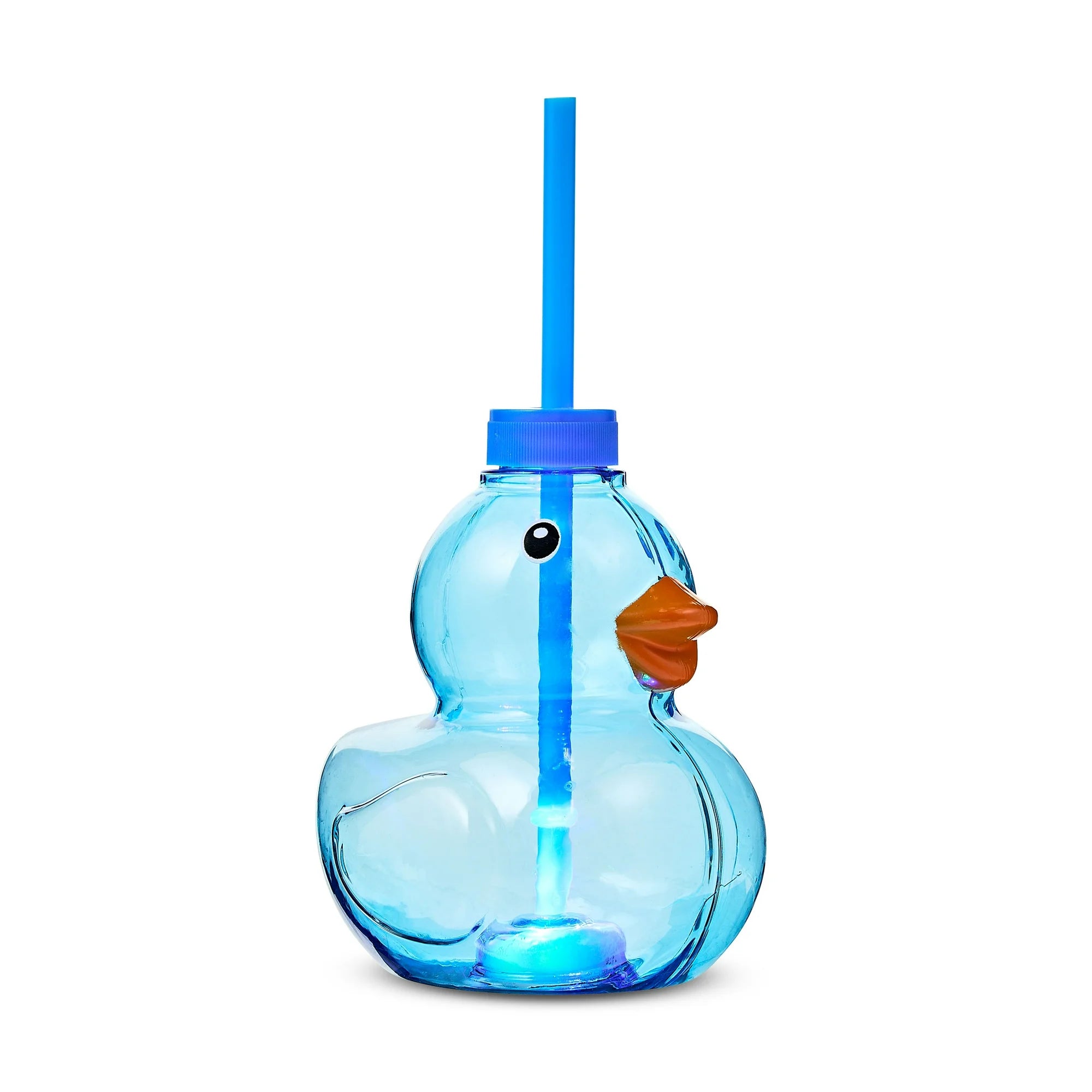 Easter Blue Duck Light-UpTumbler with Straw, 14.9 fl oz, by Way To Celebrate | WTWL895XB
