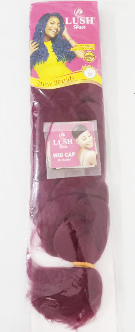 Lush Synthetic Hair Braids Attachments | GSR12b