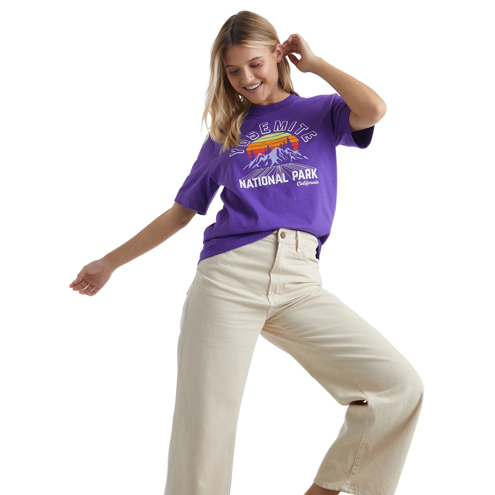 Hanes All Gender Explorer Collection Yosemite Graphic T-Shirt, Men's Sizes  |  WTWL711XA