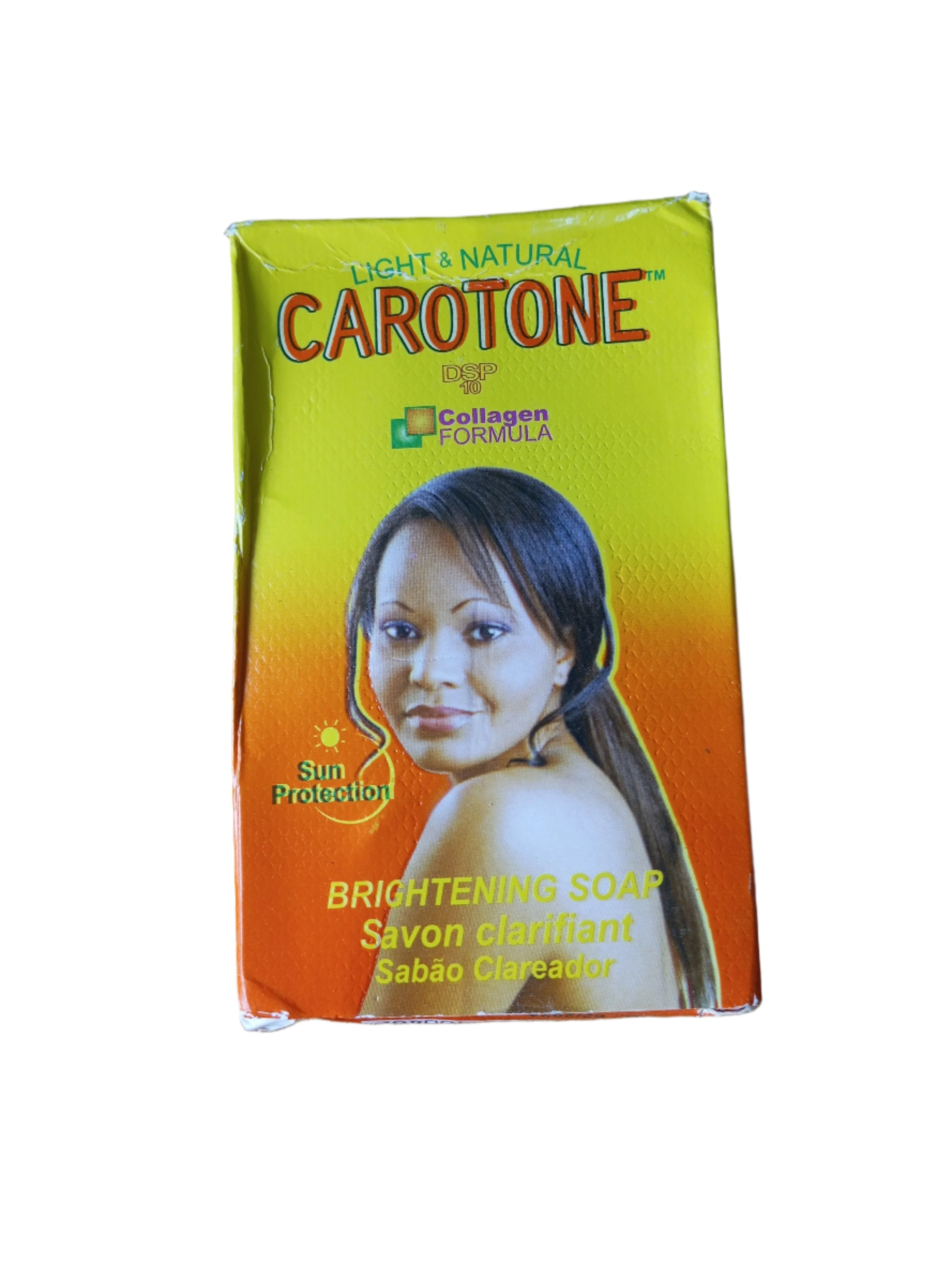 Carotone Brightening Light and Natural Carrot Soap 190g, Orange | BSE14a