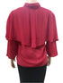 Superior Quality Designer Seven Fashion Top (Shirt, Blouse) for Ladies Large, Ox Blood | CYZ3b