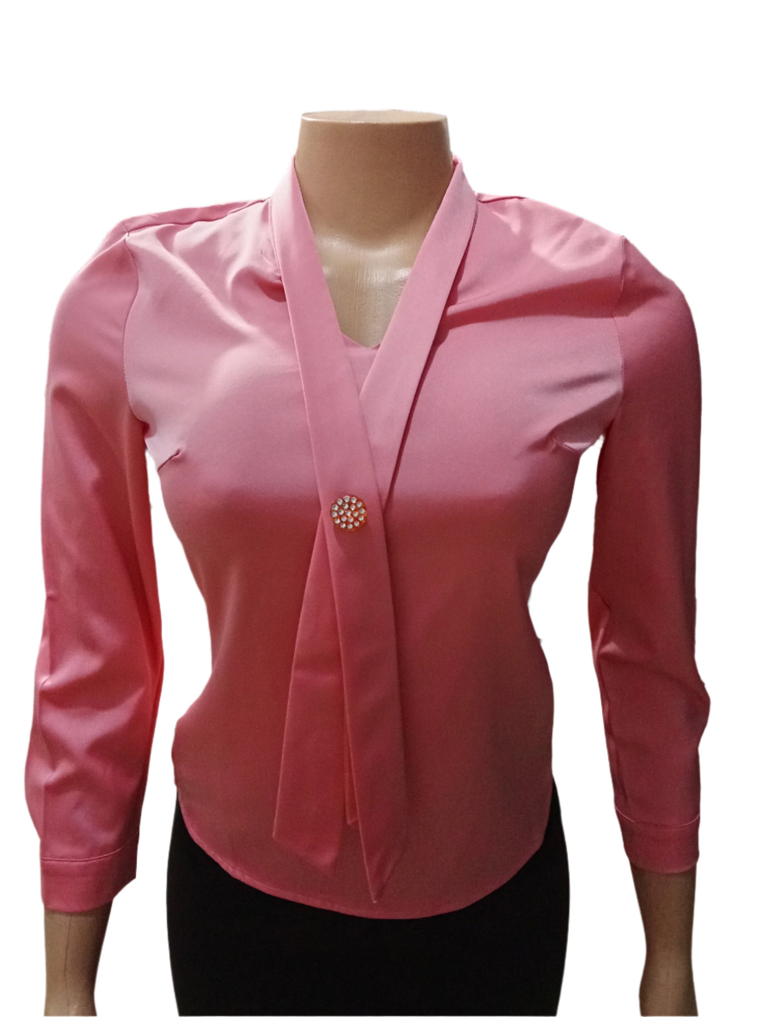 Simply Elegant Shirt (Top) for Ladies Small Size, Pink | DBK5a