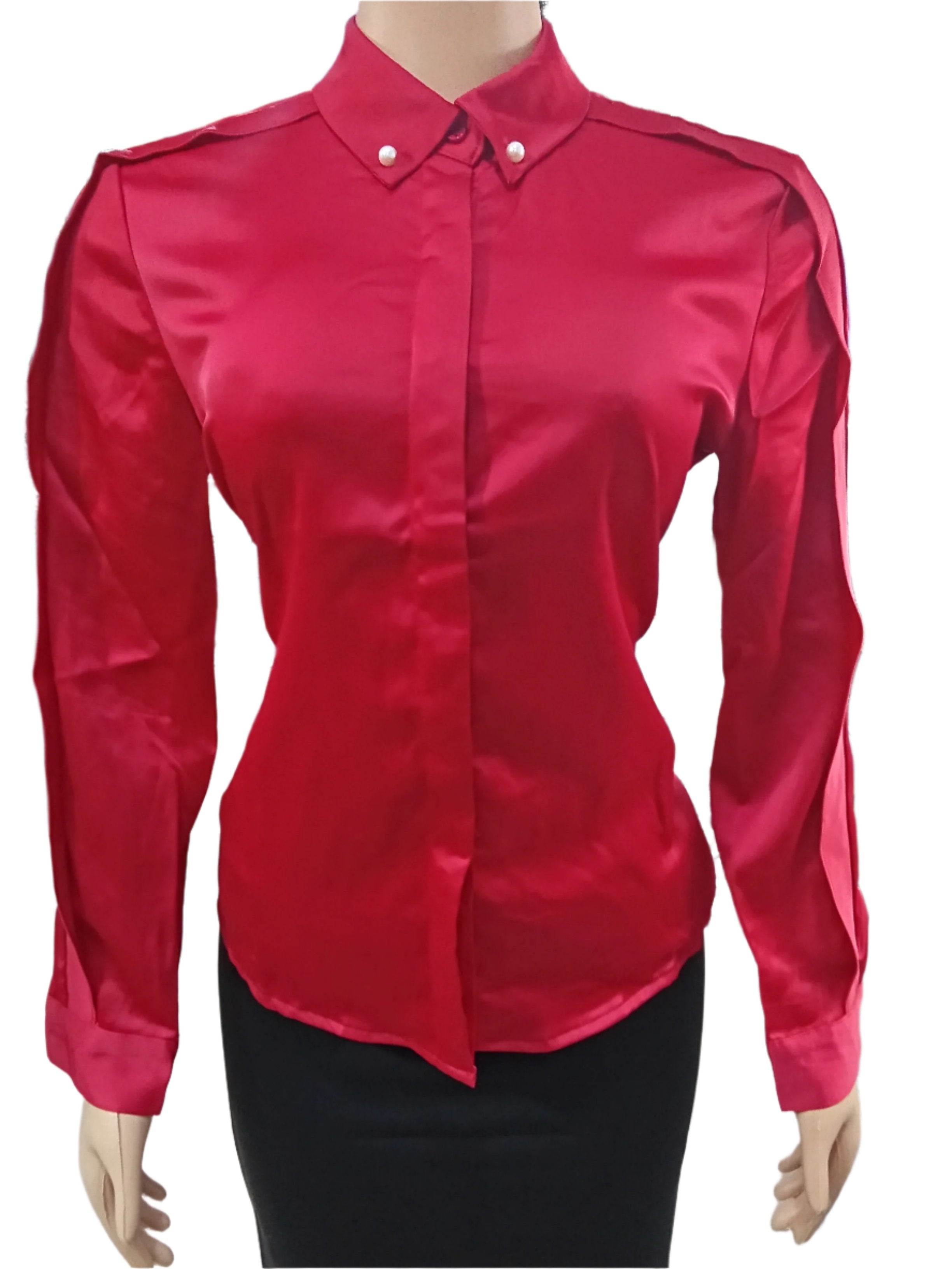 Beautiful Affordable Shirt (Top) For Ladies 2XL, Red | DBK1a