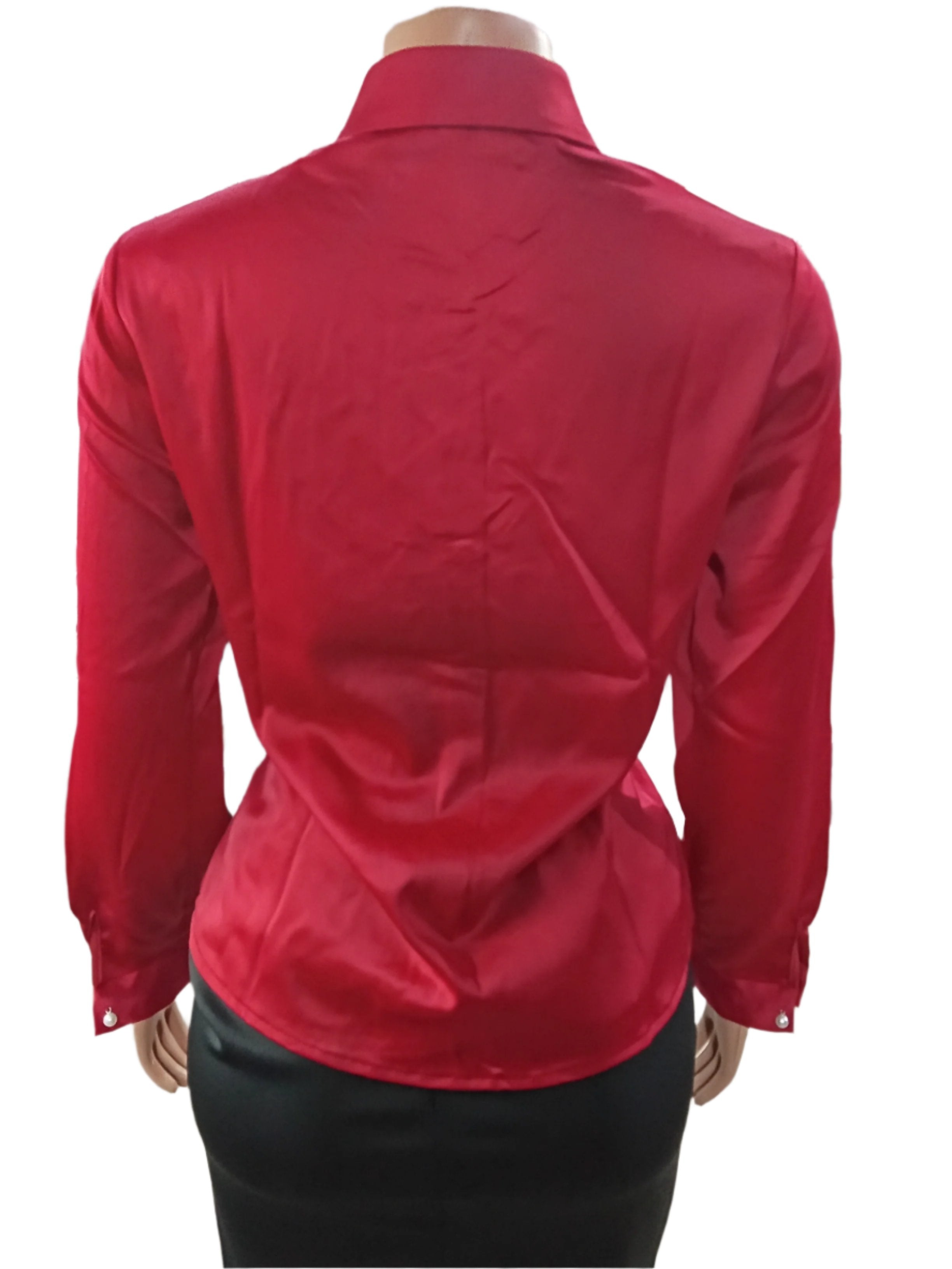 Beautiful Affordable Shirt (Top) For Ladies 2XL, Red | DBK1a