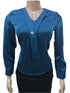 Super Fancy Trending Shirt (Top) for Ladies Small, Navyblue | DBK5c