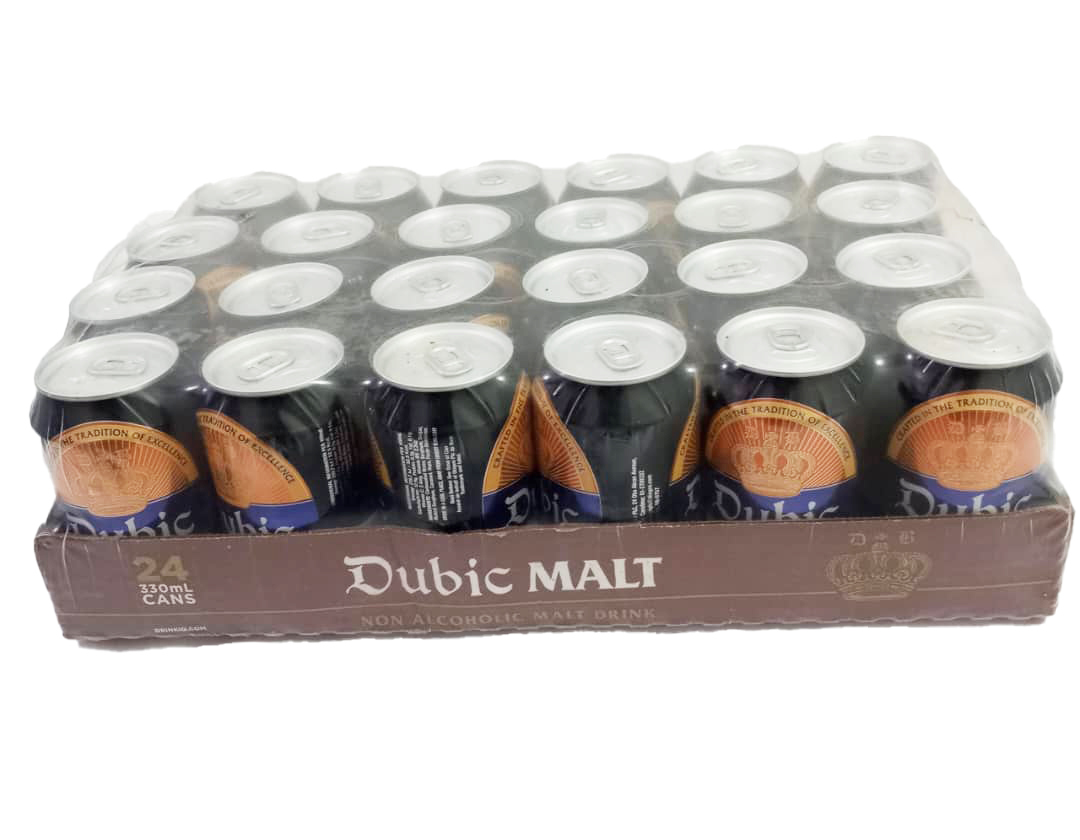 Dubic Malt By Guinness Nigeria PLC, Pack of 24 | UVT1a