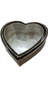 Large 3in1 Set of Heart Shape Pan for Baking | JLV2a