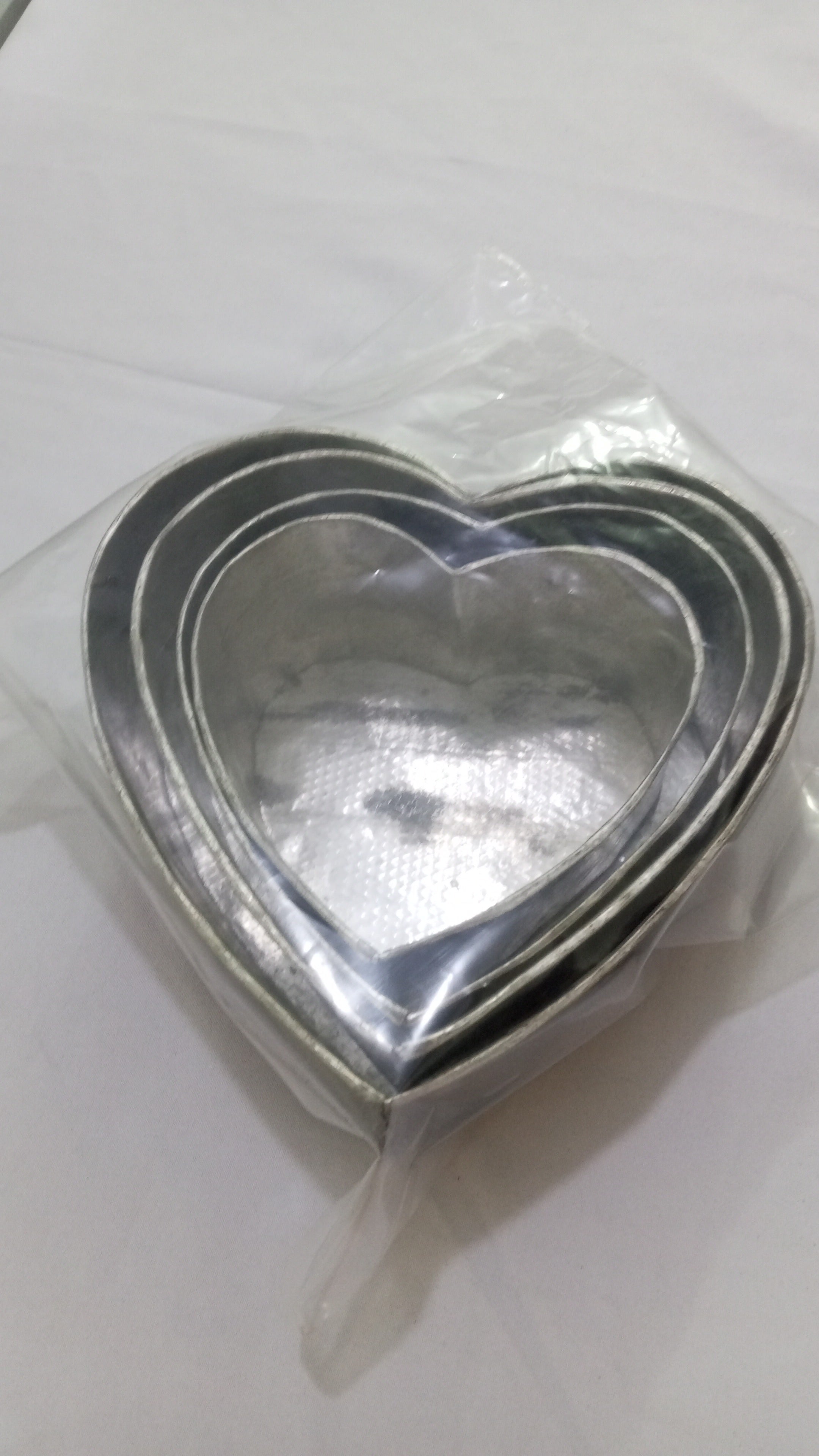 Variety Mixed Size 4in1 Set of Heart Shape Pan for Baking | JLV2b