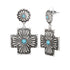 Jessica Simpson Faux Turquoise Stone Drop Earring  |  WTWL244XA