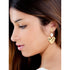 Jessica Simpson Gold Tone Heart Drop Earrings  |  WTWL245XA