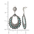 Jessica Simpson Turquoise Stone Drop Earring  | WTWL250XA
