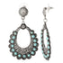 Jessica Simpson Turquoise Stone Drop Earring  | WTWL250XA